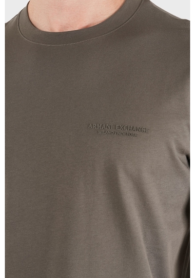 Armani Exchange Pamuklu Regular Fit Bisiklet Yaka T Shirt Erkek T Shirt Xm001281 Af10361 U6125 Kahve
