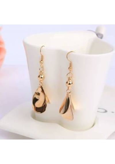 2019 Collections, Yaprak Model Takı Seti 18 Gp Sevgililer Günü