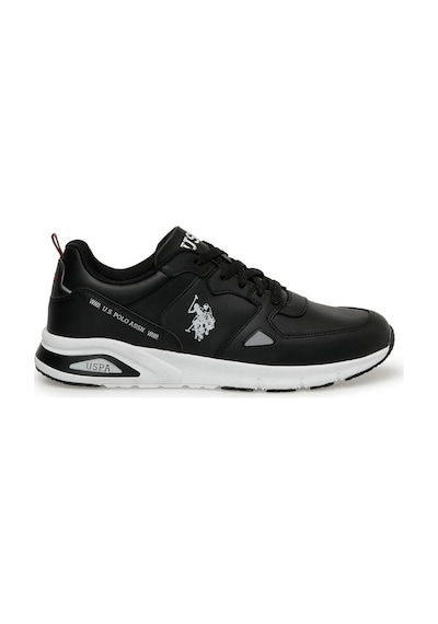 U.S. Polo Assn. 4M VANCE SUMMER 4FX Erkek  Siyah Sneaker