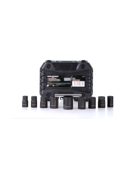 Worldforce Hasarlı Somun Sökme Lokma Seti 3/8" 10 Parça