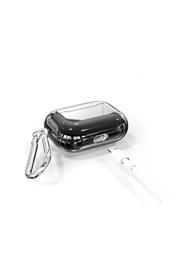 Apple AirPods Uyumlu Pro Kılıf Zore Airbag 06 Silikon Siyah