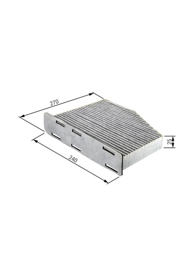 BOSCH 1987432064 Polen Filtresi S60 01- S70 S80 98- V70 99- Xc70 00- Xc90 02- C70