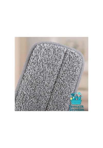 Cırtcırtlı Tablet Mop Ve Sprey Mop Uyumlu Mikrofiber Yedek Bez 2 Adet