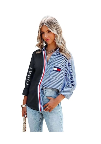 Tommyhilfiger Bayan Spor Gömlek Siyah