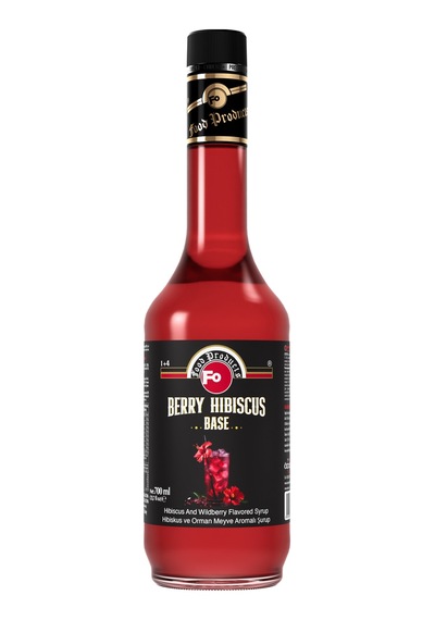 Fo Hibiskus ve Orman Meyve Aromalı Baz Şurup 700 ML