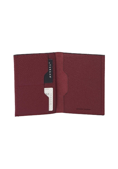 Tergan Bordo Deri Unisex Pasaportluk - S1ps00001657-m71 Bordo
