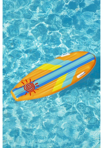Çocuk Şişme Deniz Havuz 3-10 Yaş 114x46 Cm Yatak 01 Turuncu