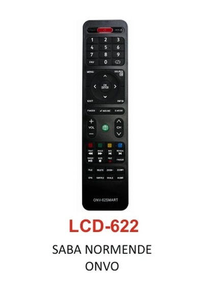 Saba Normende Onvo Uyumlu Kumanda - Lcd 622 Crchmgo
