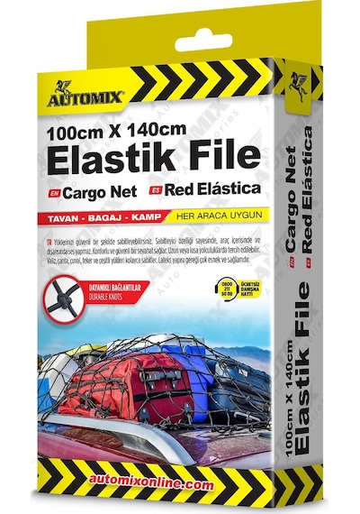 Automix Bagaj Filesi Elastik 30x44cm (100x140cm) 11603