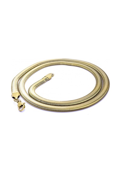 Fm İtalyan Çelik Kolye 2mm X 6mm 3183cek047 Sarı