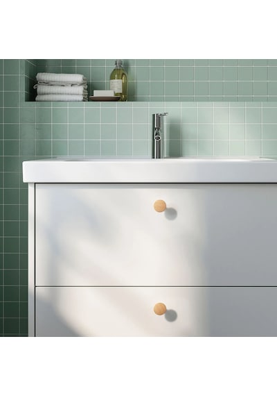 Ikea Vınnäset 2'li Mobilya Kulpu 37 Mm Açık Bej