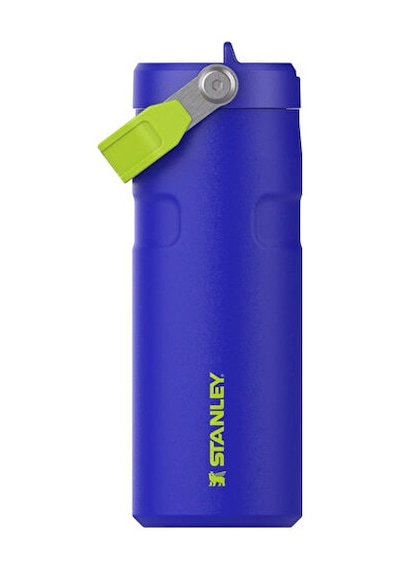 Stanley The Iceflow Bottle Flip Straw 2.0 0.47l Pipetli Termos 10-12110-0209 Mavi