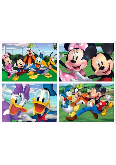 Educa Çocuk Puzzle 20 40 60 80 Parça Mickey Ve Arkadaşları 18627