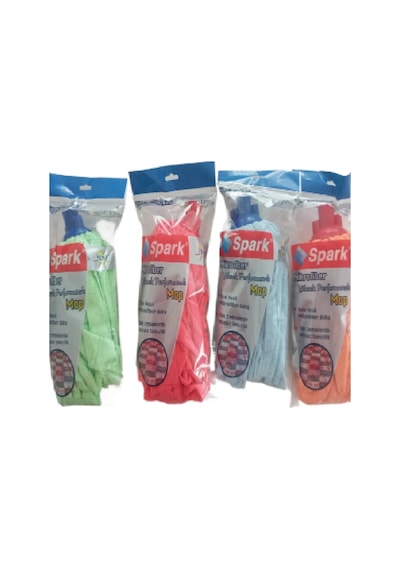 Spark 4 Adet Mikrofiber Havlu Vileda Paspas Mop Yedek Ucu