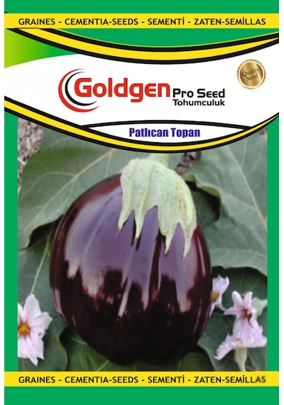 Goldgen Topan Patlıcan Tohumu 1 Paket