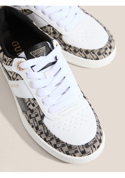 Guess Naima Kadın Sneaker Ayakkabı Flpnm3fap12 Siyah
