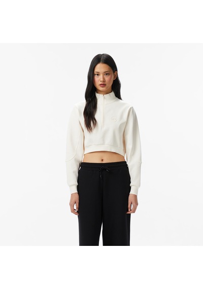 United4 Unıted4 Crop Fit Kadın Bej Sweatshirt Bsc-cuko Bej