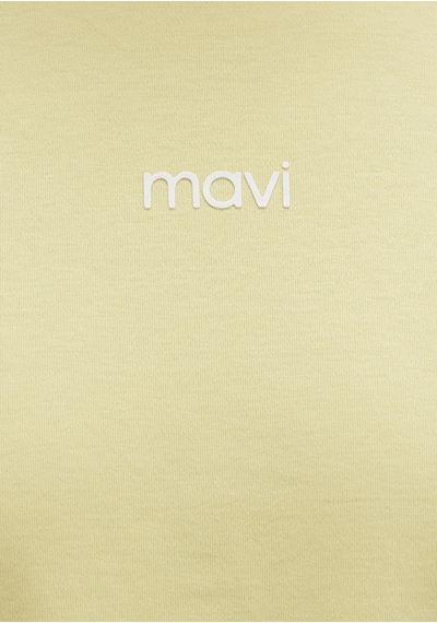 Mavi - Mavi Logo Baskılı Sarı Tişört 1612829-71303 Sarı