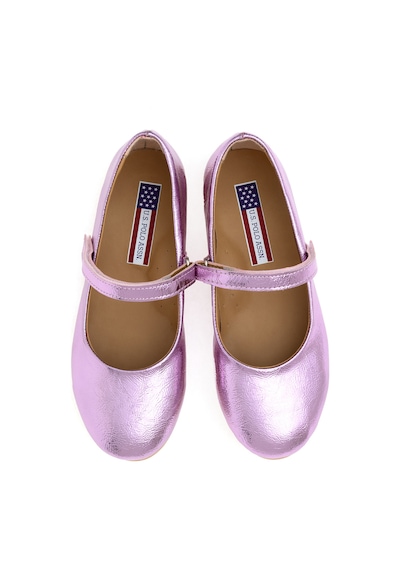 U.S. Polo Assn. Kız Çocuk Pembe Babet 50304933-VR041