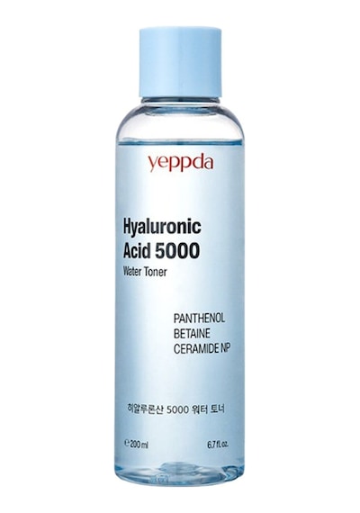 Yeppda Nemlendirici Hyalüronik Asit İçeren Vegan Tonik Yeppda Hyaluronic Acid 5000 Water Toner 200ml