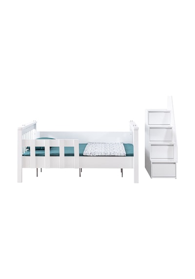 Mdf Profil Ranza, Deluxe Ayrılabilir Ranza - Beyaz 90 X 190 CM