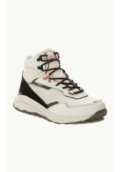 Jack Wolfskin 4059651 6260 Dromoventure Texapore Mid W Dusty Grey Kadın Outdoor Bot Bej