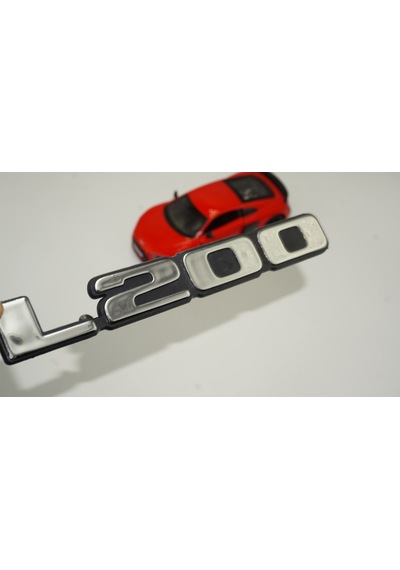 Mitsubishi L200 Krom Abs 3M 3D Bagaj Yazı Logo