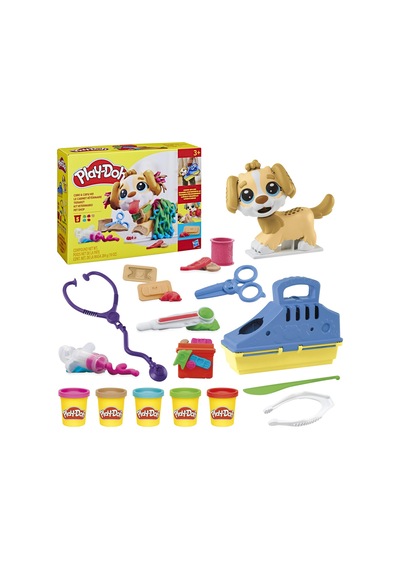 Play-doh Care'n Carry Vet Oyun Hamur Seti Çok Renkli