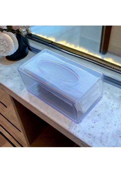 Şeffaf Peçete Organizeri , Peçetelik , Organizer Kutu Kırılmaz 22 X 12 Turuncu Plastik Tr Turuncu Pl Diğer