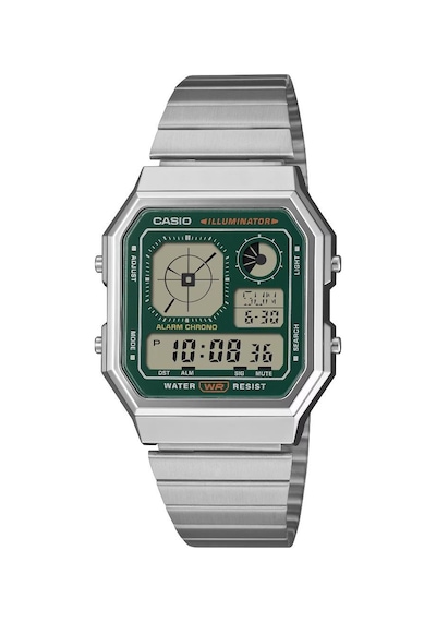 A130we-3adf Casio Retro Unisex Kol Saati Metalik