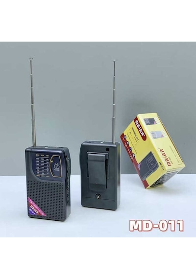 Rose Şarjlı Cep Radyosu - Fm Radyo, Deprem Radyosu Taşınabilir Küçük Radyo Black - Md-011