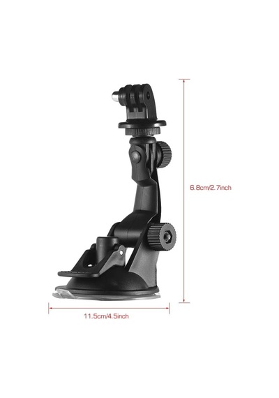 Eylem Kamera Aksesuarları Araba Vantuz Dağı + Gopro Hero 7/6/5/4 / Yı İçin Tripod Adaptörü Diğer