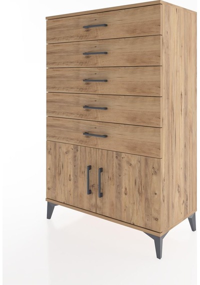 Hyperion Dolap 5 Çekmeceli 2 Kapaklı 88x44x134 Çam-çam Çam Hyperion Dolap 5 Çekmeceli 2 Kapaklı 88x44x134 Çam-çam Çam