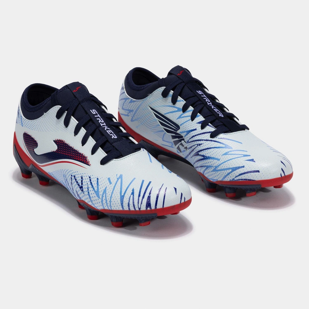 Joma Striker Erkek Krampon Beyaz Lacivert