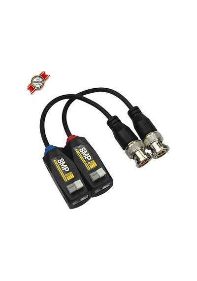 8mp 1080p 2kv 250-400 Metre Hd-tvı-cvı-ahd-cvbs Hd Video Balun Pm-3889