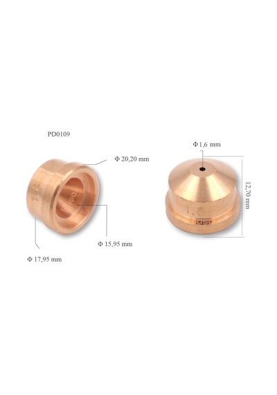 Trafimet A 151 1,6mm Plazma Kesim Memesi Pd0109-16