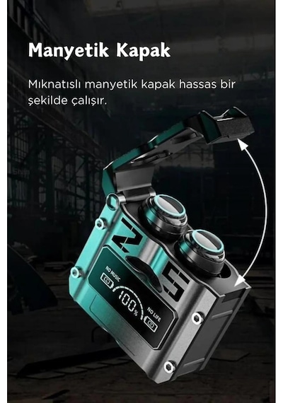 Ledarmy M25 Kablosuz Kulakiçi 5.3 Bluetooth Oyuncu Kulaklık