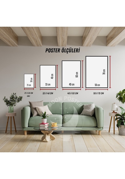 Matisse Minimalist Poster Seti 3'lü Modern Bohem Duvar Dekoru