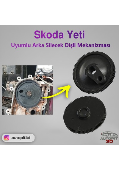 Skoda Yeti İçin Arka Silecek Dişli Mekanizması