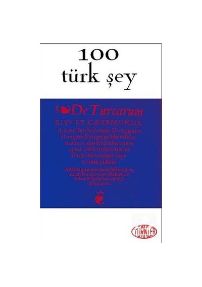100 Türk Şey- Kafe Kültür Yayıncılık