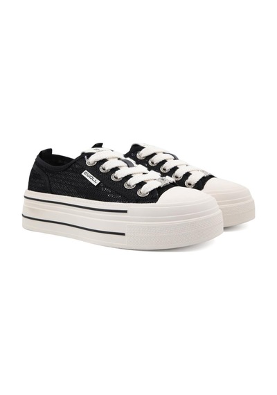 Ewoll 261-2014 Siyah Kadın Sneakers