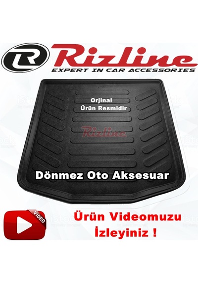 Ford Focus 3 3D Bagaj Havuzu Siyah Sedan 2011-2015 Arası Rizline N11.12830