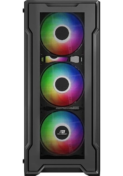 Powerboost PB-PS6849 B 650 W 80+ Bronze Gaming Mid-Tower Bilgisayar Kasası