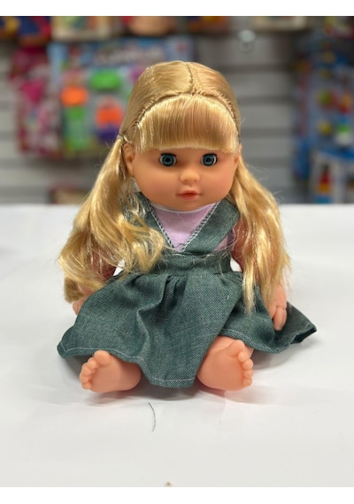 Taranabilir Sarı Uzun Saçlı Masal Anlatan Melis Bebek