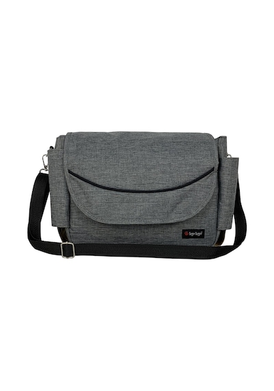 Bye Bye Stroller Bag Bebek Arabası Düzenleyici Çanta Sade Gri