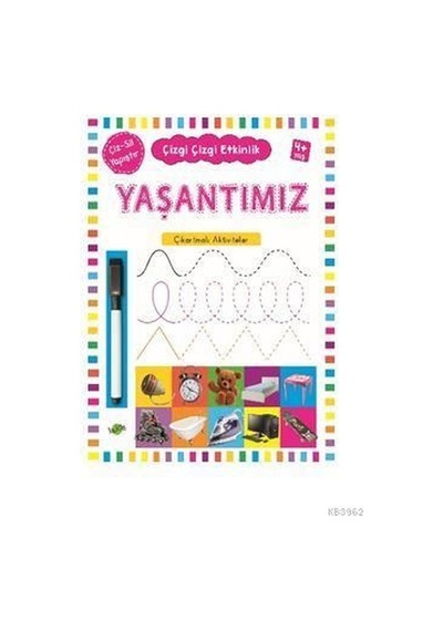 Yaşantımız Çıkartmalı Aktiviteler 4 Yaş Çizgi Çizgi Etkinlik- Kukla