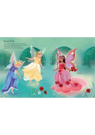 Sticker Dolly Dressing Fairy Princesses Usborne