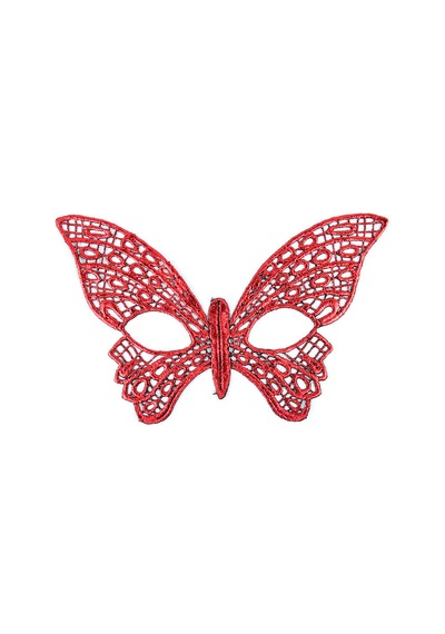 Kırmızı Dantel Masquerade Maskesi 7 No - Elwm-582109 18