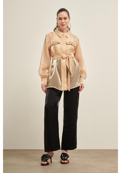 FTZ Women Ftz Organze Kap Beige 31022 Beige Bej