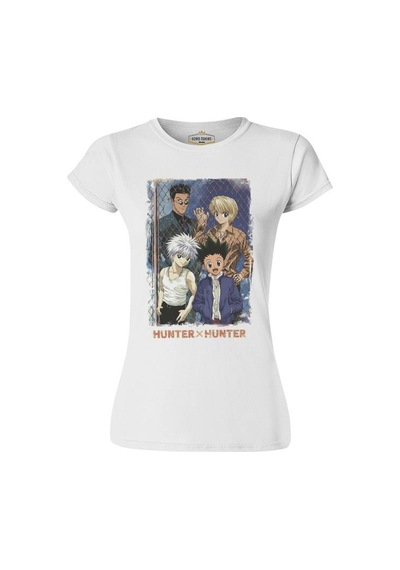 Hunter X Hunter Beyaz Kadın Tshirt 001